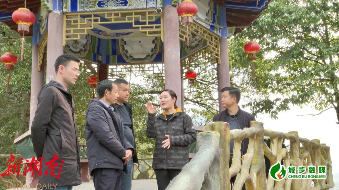 陈芳督导桃林村乡村旅游发展工作_邵阳头条网